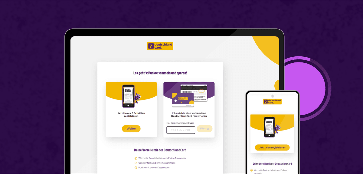 Deutschland Card Registrierung