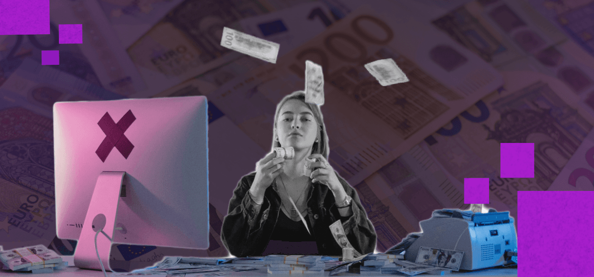 Geld verschwenden